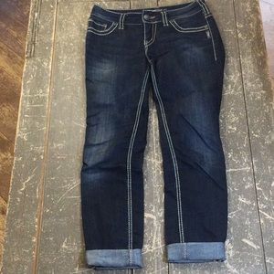 Silver jeans